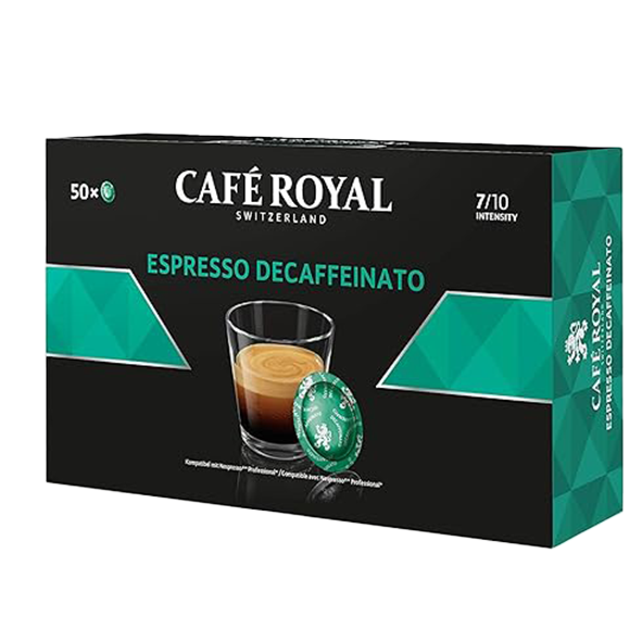 Café Royal Office Pads Espresso Decaffeinato, 50 Pads