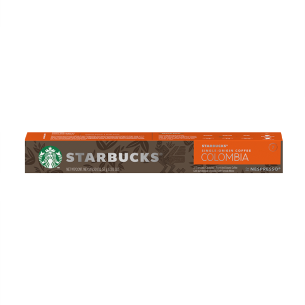 Starbucks® Single-Origin Coffee Colombia für Nespresso, 10 Kapseln