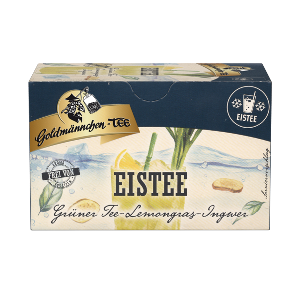 Goldmännchen-TEE EISTEE Grüner Tee Lemongras-Ingwer