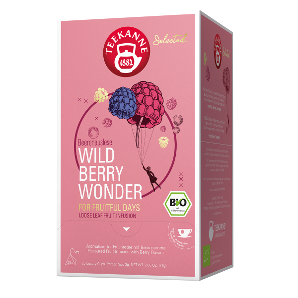 Teekanne Selected Bio Wild Berry Wonder, 25 Luxury Cups