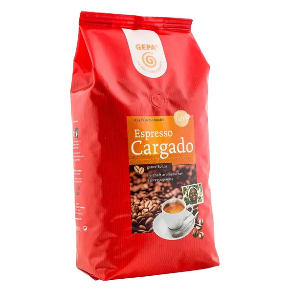 GEPA Espresso Cargado, 1000g ganze Bohne