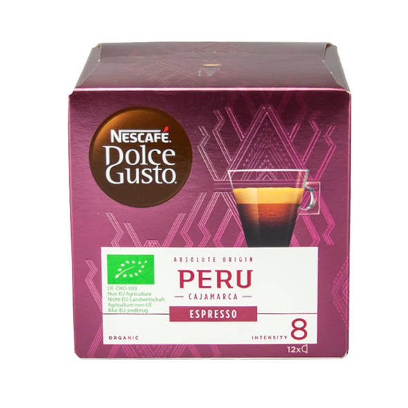 MHD-Ware Nescafé Dolce Gusto Bio Peru Espresso 12 Kapseln