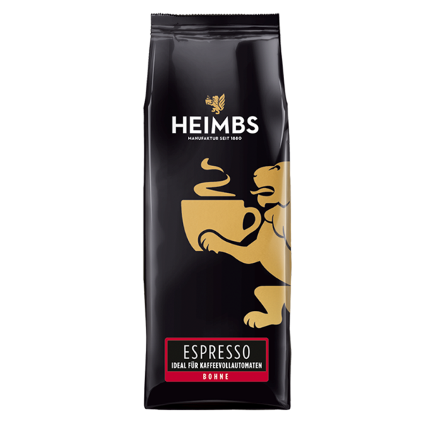 HEIMBS Espresso für Kaffeevollautomaten, 250g ganze Bohne