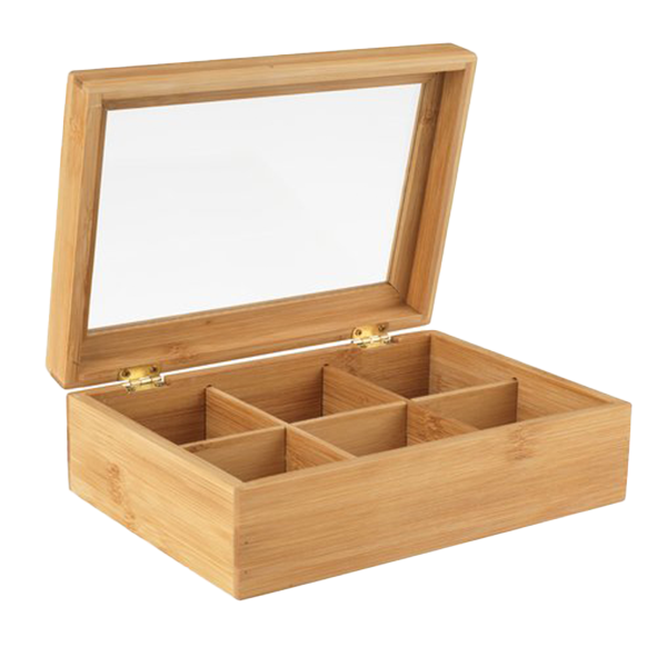Tee-Box aus Holz