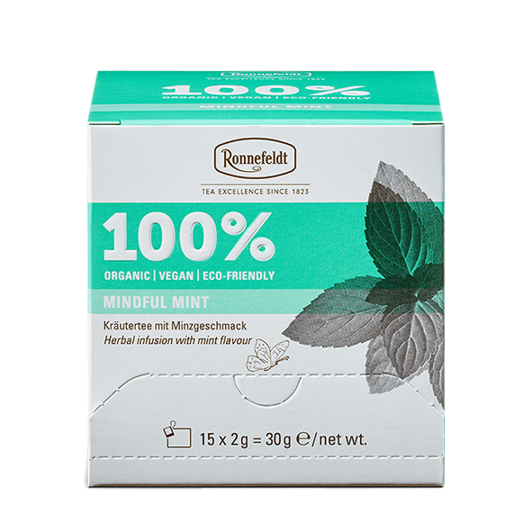Ronnefeldt 100% Bio Mindful Mint, 15 Teebeutel