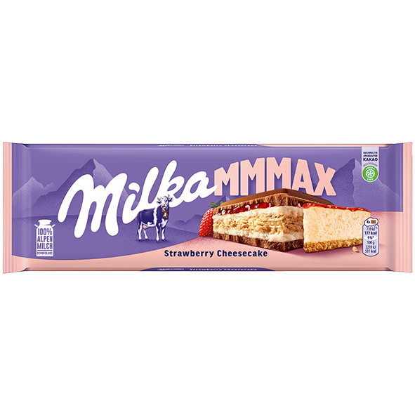 Milka MMMax Strawberry Cheesecake, 300g