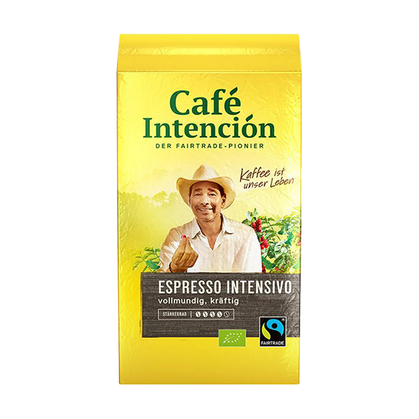 Café Intención Bio Espresso Intensivo, 250g gemahlen
