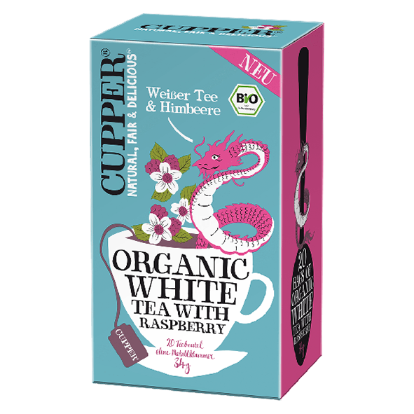 Cupper Bio Organic White Tea with Raspberry