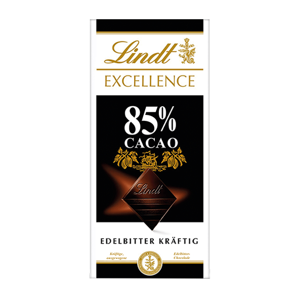 Lindt Excellence 85% Kakao Edelbitter kräftig, 100g Tafel