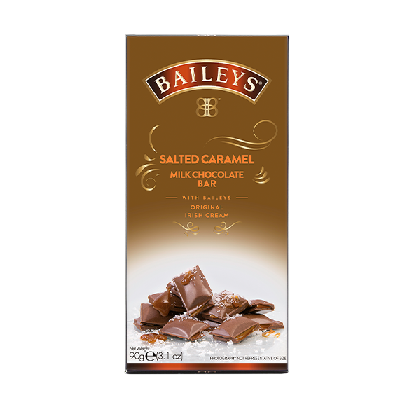 Baileys Milk Chocolate Bar Salted Caramel, 90g Tafel