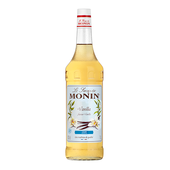Monin Sirup Vanille Light - Sugar Free, 1,0 L