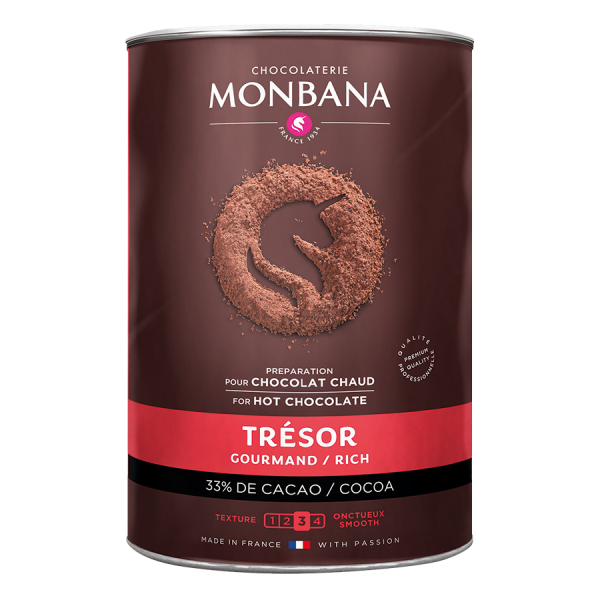 Chocolaterie Monbana Trinkschokolade Trésor, 1000g