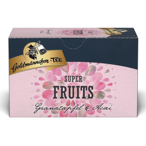Goldmännchen-TEE Super Fruits mit Grantapfel &amp; Acai