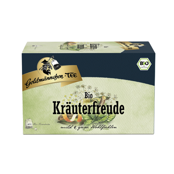 Goldmännchen-TEE Bio Kräuterfreude, 20er