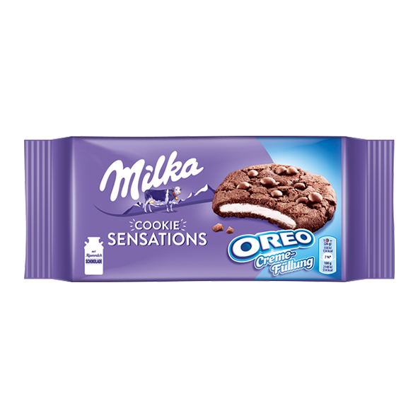 Milka Cookie Sensations Oreo, 156g