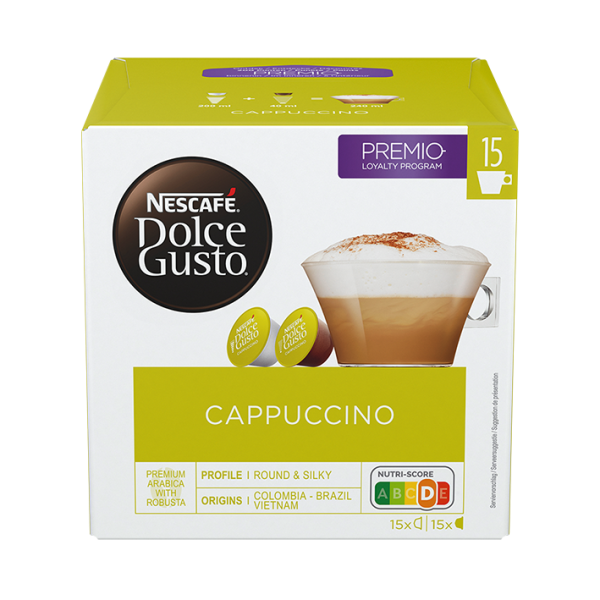Nescafé Dolce Gusto Cappuccino 30 Kapseln