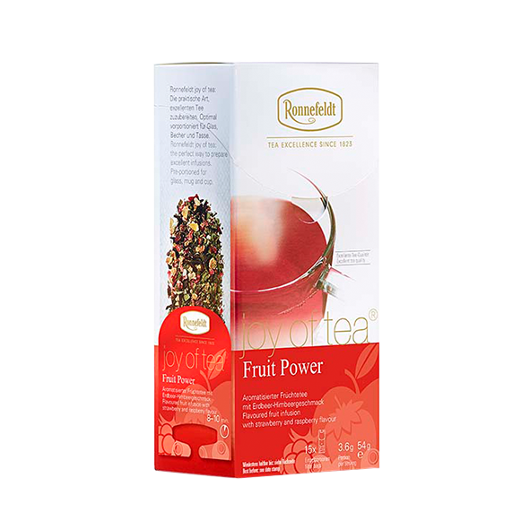 Ronnefeldt Joy of Tea Fruit Power, 15 Filter Bags