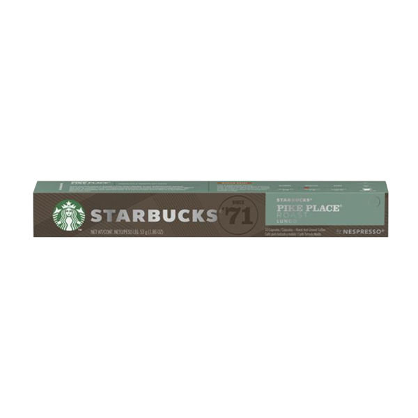Starbucks® Pike Place Roast Lungo für Nespresso, 10 Kapseln