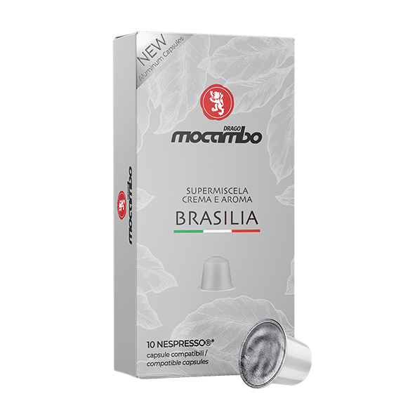 Mocambo Brasilia Kapsel Nespresso® System, 10 Kapseln