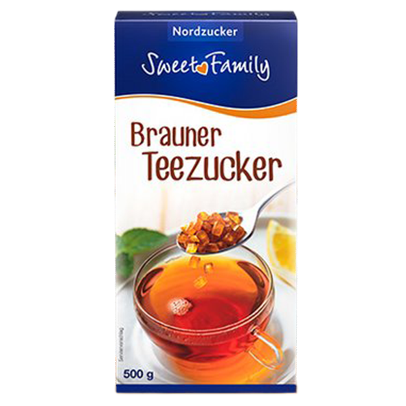 Sweet Family Brauner Teezucker, 500g