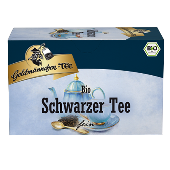Goldmännchen-TEE Bio Schwarzer Tee, 20er