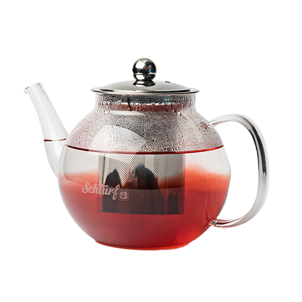 Schlürf Teekanne Glas, 1000 ml