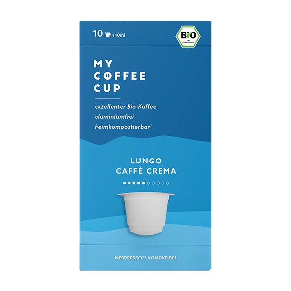 My-CoffeeCup Bio Lungo Caffé Crema, 10 Kapseln