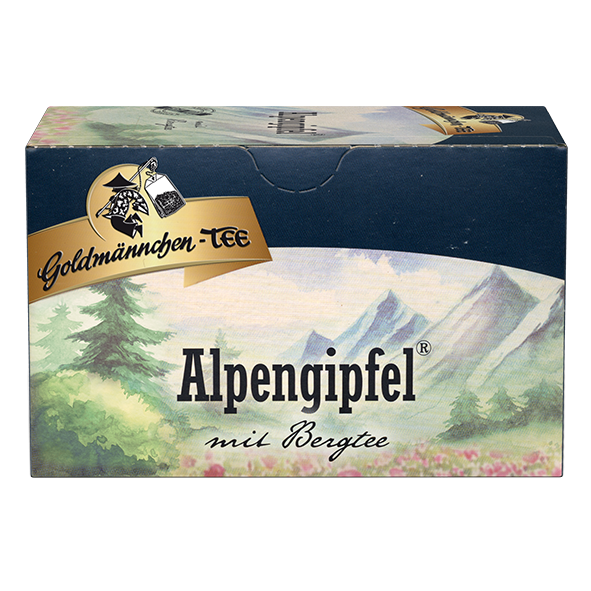 Goldmännchen-TEE Alpengipfel mit Bergtee
