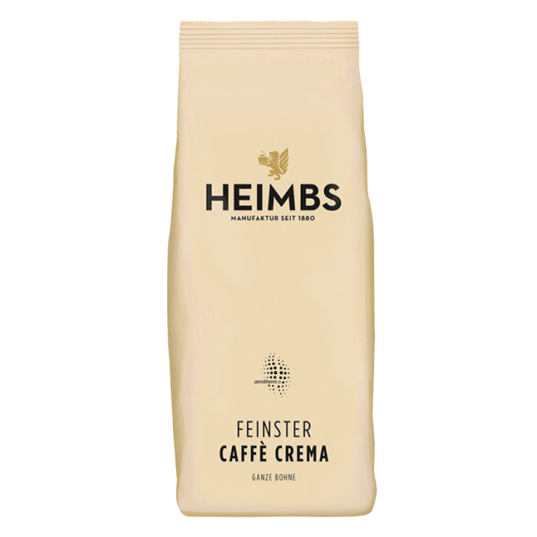HEIMBS Feinster Caffè Crema, 500g ganze Bohne