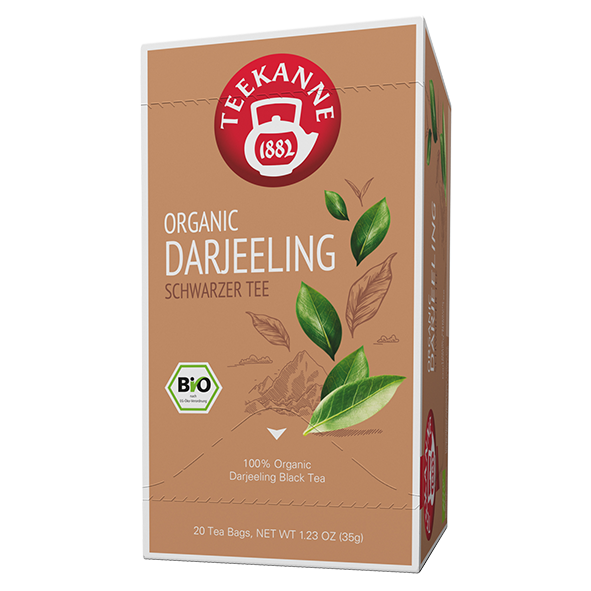 Teekanne Bio Organic Darjeeling Schwarztee
