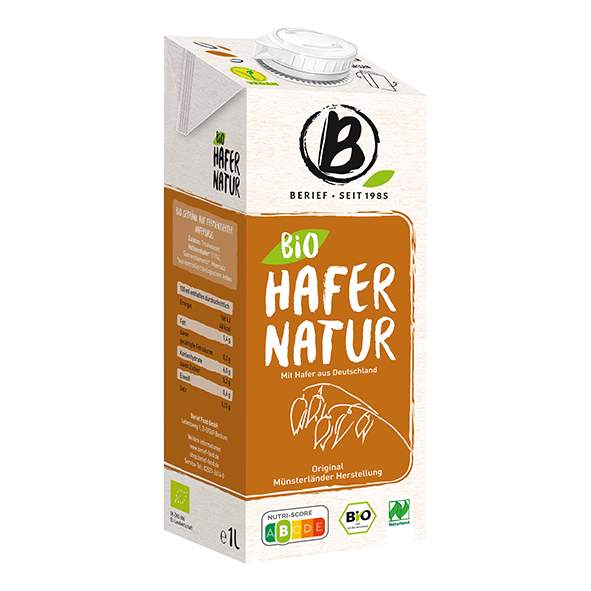 Berief Bio Hafer Drink Natur, 1L