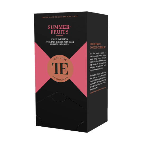 teahouse exclusives TE Summerfruits, 20 Gourmet Tea Bag
