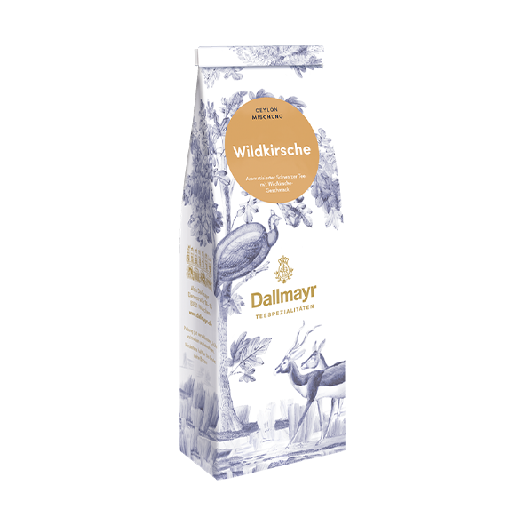 Dallmayr Wildkirsche - Aromatisierte Ceylon Mischung, loser Tee