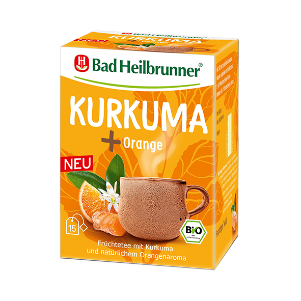 Bad Heilbrunner® Bio Kurkuma mit Orange