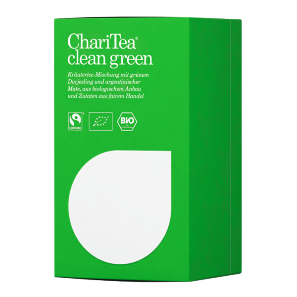 ChariTea Bio clean green, 20 Teebeutel