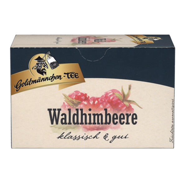 Goldmännchen-TEE Waldhimbeere