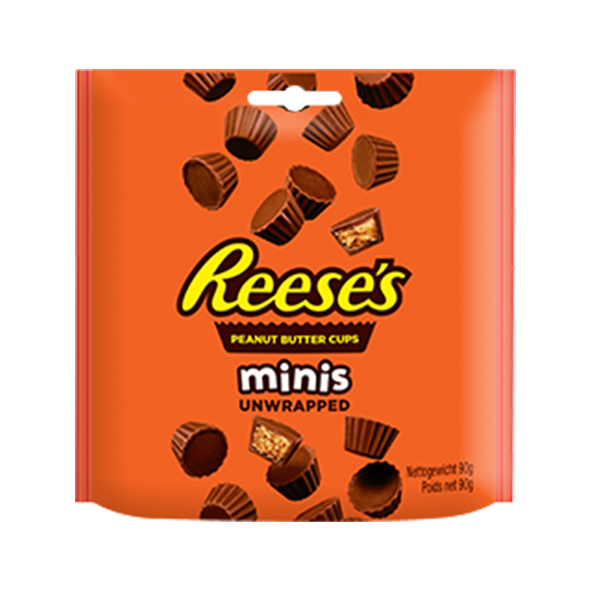 Reese&#039;s Peanut Butter Cups minis unwrapped, 90g