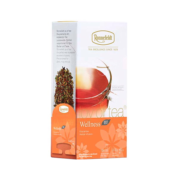 Ronnefeldt Joy of Tea Bio Wellness, 15 Filter Bags