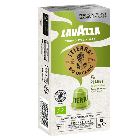 Lavazza Tierra Bio-Organic For Planet, 10 Kapseln