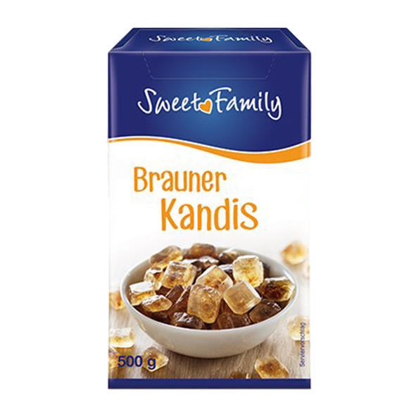 Sweet Family Brauner Kandis, 500g