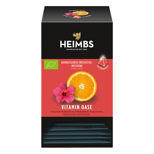 HEIMBS Bio Vitamin Oase, 20 Pyramidenbeutel