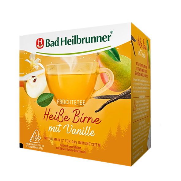 Bad Heilbrunner® Heiße Birne mit Vanille