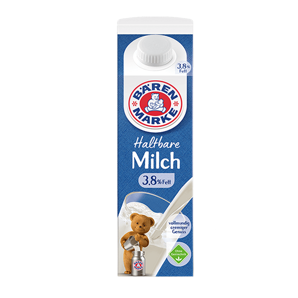 Bärenmarke H-Milch, 3,8% Fett