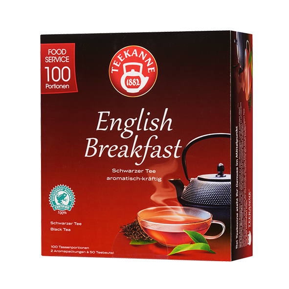 Teekanne English Breakfast, 100 Beutel