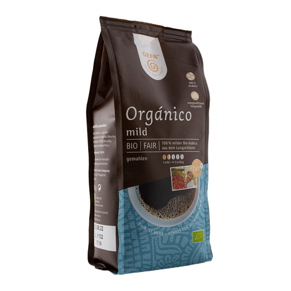 GEPA Bio Café Orgánico mild, gemahlen, 250g