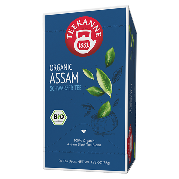 Teekanne Bio Organic Assam Schwarzer Tee