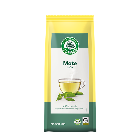 Lebensbaum Bio Mate grün, 100g loser Tee