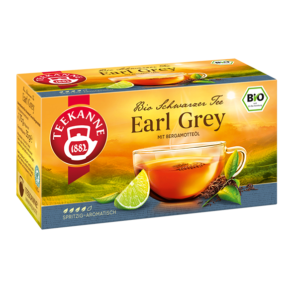 Teekanne Bio Earl Grey