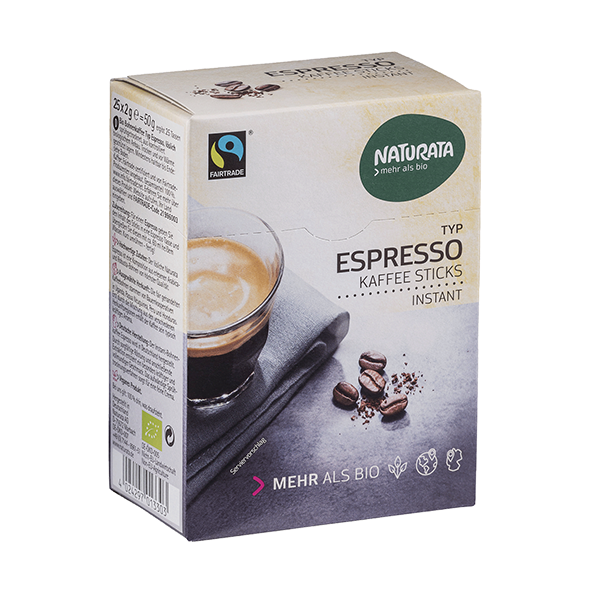Naturata Espresso Coffee Sticks