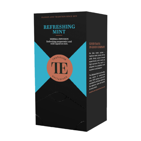 teahouse exclusives TE Refreshing Mint, 20 Gourmet Tea Bag